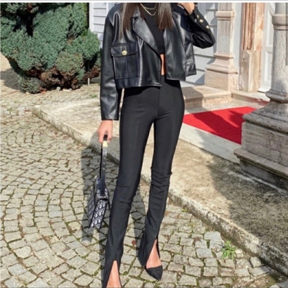 Zara Bi-Stretch Extra Long Skinny Pants